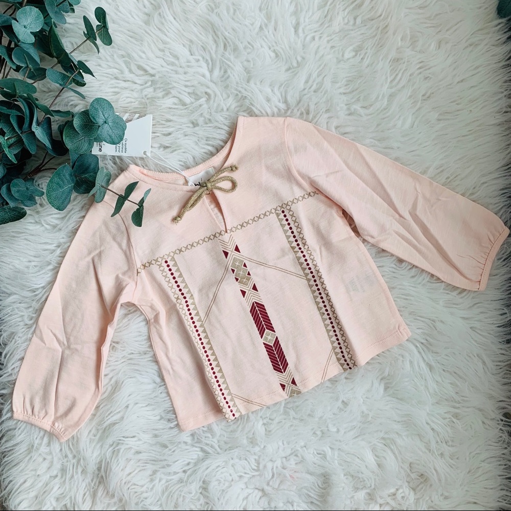 Boho Toddler Girls Top